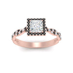 Load image into Gallery viewer, twisted-princess-cut-halo-engagement-ring-with-black-diamond-in-rose-gold-FD9126PRRGBLACKANGLE5-NL-RG_df638d34-b3a3-4428-8d67-8206af277ec8?v=1757924953