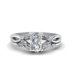 Load image into Gallery viewer, twisted-radiant-cut-womens-diamond-bridal-ring-sets-in-white-gold-FD8300RAB2-NL-WG