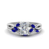 Load image into Gallery viewer, twisted-radiant-cut-womens-sapphire-bridal-ring-sets-in-white-gold-FD8300RAB2GSABL-NL-WG
