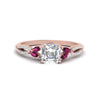 Load image into Gallery viewer, twisted-split-asscher-cut-vine-engagement-ring-with-pink-sapphire-in-rose-gold-FDENR3211ASRGSADRPIANGLE3-NL-RG