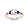 Load image into Gallery viewer, twisted-split-asscher-cut-vine-engagement-ring-with-sapphire-in-rose-gold-FDENR3211ASRGSABLANGLE3-NL-RG