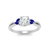 Load image into Gallery viewer, twisted-split-asscher-cut-vine-engagement-ring-with-sapphire-in-white-gold-FDENR3211ASRGSABLANGLE3-NL-WG