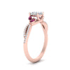 Load image into Gallery viewer, twisted-split-cushion-cut-vine-engagement-ring-with-pink-sapphire-in-rose-gold-FDENR3211CURGSADRPIANGLE3-NL-RG