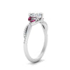Load image into Gallery viewer, twisted-split-heart-shaped-vine-engagement-ring-with-pink-sapphire-in-white-gold-FDENR3211HTRGSADRPIANGLE3-NL-WG