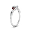 Load image into Gallery viewer, twisted-split-heart-shaped-vine-engagement-ring-with-ruby-in-white-gold-FDENR3211HTRGRUDRANGLE3-NL-WG