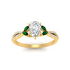 Load image into Gallery viewer, twisted-split-pear-shaped-vine-engagement-ring-with-emerald-in-yellow-gold-FDENR3211PERGEMGRANGLE3-NL-YG