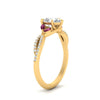 Load image into Gallery viewer, twisted-split-pear-shaped-vine-engagement-ring-with-pink-sapphire-in-yellow-gold-FDENR3211PERGSADRPIANGLE3-NL-YG