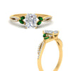 Load image into Gallery viewer, twisted-split-radiant-cut-vine-engagement-ring-with-emerald-in-yellow-gold-FDENR3211RARGEMGRANGLE3-NL-YG