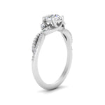 Load image into Gallery viewer, twisted-split-round-cut-vine-engagement-ring-in-white-gold-FDENR3211RORANGLE3-NL-WG