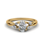 Load image into Gallery viewer, • twisted-split-shank-oval-lab-diamond-ring-with-marquise-accents-in-14K-yellow-gold-FD8300OVR-NL-YG_0fa06896