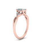 Load image into Gallery viewer, twisted-vine-radiant-cut-diamond-ring-in-rose-gold-FD8300RARB1-NL-RG.jpg