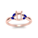 Load image into Gallery viewer, twisted-vine-semi-mount-sapphire-ring-in-rose-gold-FD8300SMRB1GSABL-NL-RG.jpg