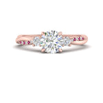 Load image into Gallery viewer, twisted-vine-vintage-round-cut-diamond-engagement-ring-with-pink-sapphire-in-rose-gold-FD10981RORGSADRPI-NL-RG.jpg?v=1764677363