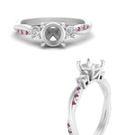 Load image into Gallery viewer, Twisted Vine Vintage Semi Mount Diamond Engagement Ring