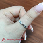 Load image into Gallery viewer, twistedvineweddingbandin14kwhitegold-FD8252B-F-750_jpg