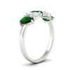 Load image into Gallery viewer, two-carat-5-stone-emerald-teardrop-anniversary-ring-in-white-gold-fdwb8008pegemgrangle2-2.00ct-nl-wg.jpg