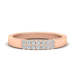 Load image into Gallery viewer, two-line-round-diamond-band-ring-in-rose-gold-FD11382B-0.25CT-NL-RG