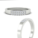 Load image into Gallery viewer, two-line-round-diamond-band-ring-in-white-gold-FD11382BANGLE3-0.25CT-NL-WG