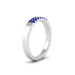 Load image into Gallery viewer, two-line-round-sapphire-band-ring-in-white-gold-FD11382BGSABLANGLE2-0.25CT-NL-WG