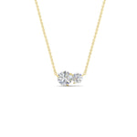Load image into Gallery viewer, two-round-cut-diamond-pendant-in-FDPD11022-NL-YG