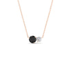 Load image into Gallery viewer, two-round-cut-diamond-pendant-with-black-diamond-in-FDPD11022GBLACK-NL-RG