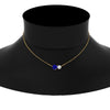 Load image into Gallery viewer, two-round-cut-diamond-pendant-with-sapphire-in-FDPD11022GSABL-NL-YG