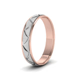 Load image into Gallery viewer, two-tone-engraved-wedding-band-in-14k-rose-gold-fdlwm1200b-nl-rg