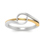 Load image into Gallery viewer, two-tone-semi-mount-solitaire-ring-in-yellow-gold-FDENS2204TSMRANGLE5-NL-YG