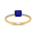 Load image into Gallery viewer, underhalo-princess-cut-sapphire-engagement-ring-in-yellow-gold-FD9168PRRGSABL-NL-YG-GS.jpg