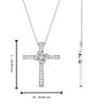Load image into Gallery viewer, unique-cross-diamond-pendant-in-FDPD10881-NL-WG