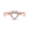 Load image into Gallery viewer, unique-heart-diamond-promise-ring-in-rose-gold-FD10548R-NL-RG