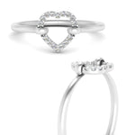 Load image into Gallery viewer, unique-heart-diamond-promise-ring-in-white-gold-FD10548R-NL-WG