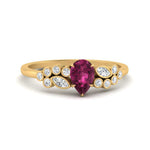Load image into Gallery viewer, unique-pear-cluster-bezel-pink-sapphire-engagement-ring-in-yellow-gold-FDENS3110PERGSADRPI-NL-YG.jpg