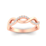 Load image into Gallery viewer, unusual-round-diamond-wedding-rings-in-rose-gold-FD-1122B-NL-RG.jpg