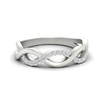 Load image into Gallery viewer, unusual-round-diamond-wedding-rings-in-white-gold-FD-1122B-NL-WG.jpg