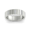 Load image into Gallery viewer, vertical-grooved-mens-diamond-wedding-band-in-white-gold-fdwb11695angle5-nl-wg.jpg