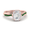 Load image into Gallery viewer, vine-emerald-cut-halo-diamond-engagement-ring-with-emerald-in-rose-gold-FD9212EMRGEMGR-NL-RG.jpg