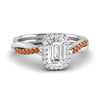 Load image into Gallery viewer, vine-emerald-cut-halo-diamond-engagement-ring-with-orange-sapphire-in-white-gold-FD9212EMRGSAOR-NL-WG.jpg