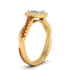 Load image into Gallery viewer, vine-emerald-cut-halo-diamond-engagement-ring-with-orange-sapphire-in-yellow-gold-FD9212EMRGSAOR-NL-YG.jpg