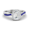 Load image into Gallery viewer, vine-emerald-cut-halo-diamond-engagement-ring-with-sapphire-in-white-gold-FD9212EMRGSABL-NL-WG.jpg
