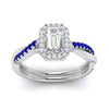 Load image into Gallery viewer, vine-emerald-cut-halo-diamond-engagement-ring-with-sapphire-in-white-gold-FD9212EMRGSABL-NL-WG.jpg