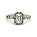 Load image into Gallery viewer, vine-emerald-cut-halo-emerald-engagement-ring-in-rose-gold-FD9126EMRGEMGR-NL-RG_ef573bef-ee23-4f75-a892-e50b5fa660e1?v=1757924902