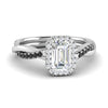 Load image into Gallery viewer, vine-emerald-cut-halo-engagement-ring-with-black-diamond-in-white-gold-FD9212EMRGBLACK-NL-WG.jpg
