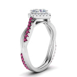 Load image into Gallery viewer, vine-heart-halo-diamond-engagement-ring-with-pink-sapphire-in-white-gold-FD9212HTRGSADRPI-NL-WG.jpg