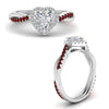 Load image into Gallery viewer, vine-heart-halo-diamond-engagement-ring-with-ruby-in-white-gold-FD9212HTRGRUDR-NL-WG.jpg