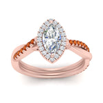 Load image into Gallery viewer, vine-marquise-halo-diamond-engagement-ring-with-orange-sapphire-in-rose-gold-FD9212MQRGSAOR-NL-RG.jpg
