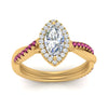 Load image into Gallery viewer, vine-marquise-halo-diamond-engagement-ring-with-pink-sapphire-in-yellow-gold-FD9212MQRGSADRPI-NL-YG.jpg