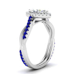 Load image into Gallery viewer, vine-marquise-halo-diamond-engagement-ring-with-sapphire-in-white-gold-FD9212MQRGSABL-NL-WG.jpg