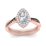 Load image into Gallery viewer, vine-marquise-halo-engagement-ring-with-black-diamond-in-rose-gold-FD9212MQRGBLACK-NL-RG.jpg