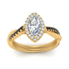 Load image into Gallery viewer, vine-marquise-halo-engagement-ring-with-black-diamond-in-yellow-gold-FD9212MQRGBLACK-NL-YG.jpg